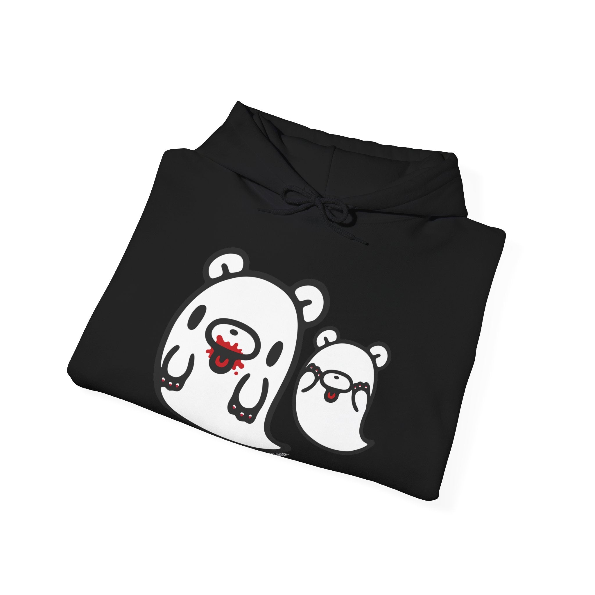 Halloween Ghostie Gloomy Bear - Traditional Hoodie